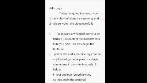 How to hack clash of clans 2017 without root