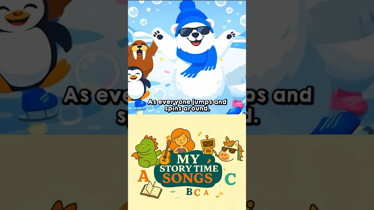 🐻‍❄️🎶 Polo the Polar Bear ❄️🕺| My Story Time Songs