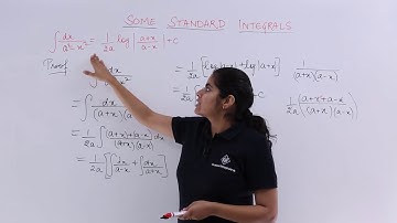Class 12th – Integral of 1/a^2 - x^2 | Integrals | Tutorials Point