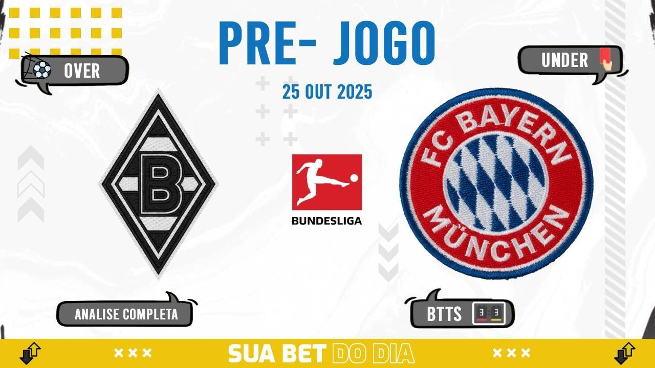 Borussia Mönchengladbach x Bayern de Munique | Análise, Estatísticas e ...