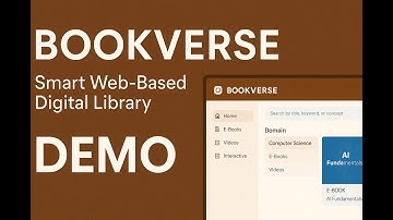 BookVerse – Smart Web-Based Digital Library | Capstone Project 2025