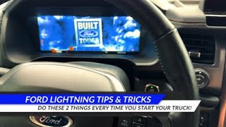 Ford Lightning - Tips & Tricks - Do This When You Start You Truck! by Lightning Mike 677 views 2 weeks ago 1 minute, 29 seconds