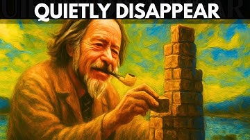Alan Watts: Why Spiritually Awake People Are Quietly Disappearing from Society
