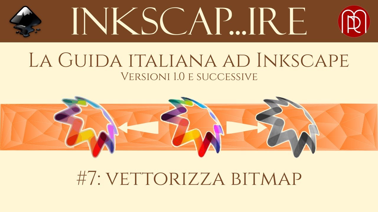 Inkscap...ire, la guida italiana ad Inkscape: #7 Vettorizza Bitmap