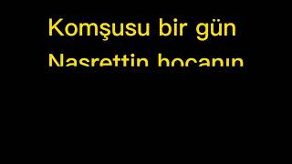Ipe Un Sermek Nasrettin Hoca Fıkrası