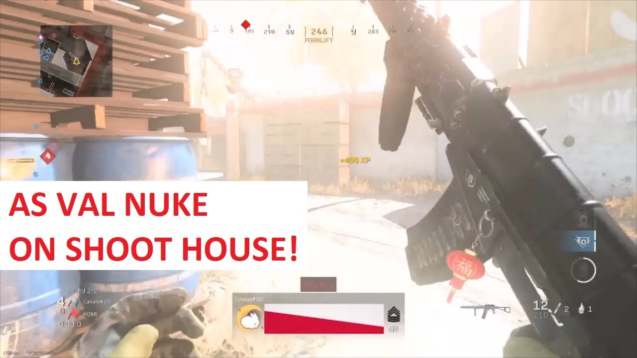 Modern Warfare Season 6: AS VAL Nuke ☢️ on Shoot House!