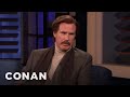 Ron Burgundy On His Burgeoning Comedy Career - CONAN on TBS