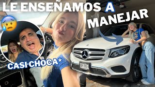 MI PAPÁ LE DA CLASE DE MANEJO A DAFNNE *sale mal*😰💀 | Hermanas JM