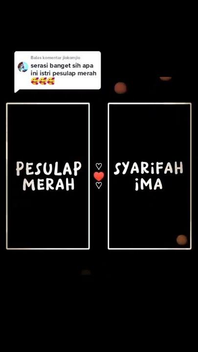 story wa istri pesulap merah #gussamsudin