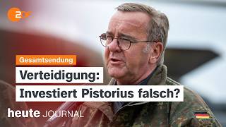 heute journal vom 10.08.2026 Kritik am Rüstungskurs, Kleinparteien im Wahlkampf, Sonnenfinsternis