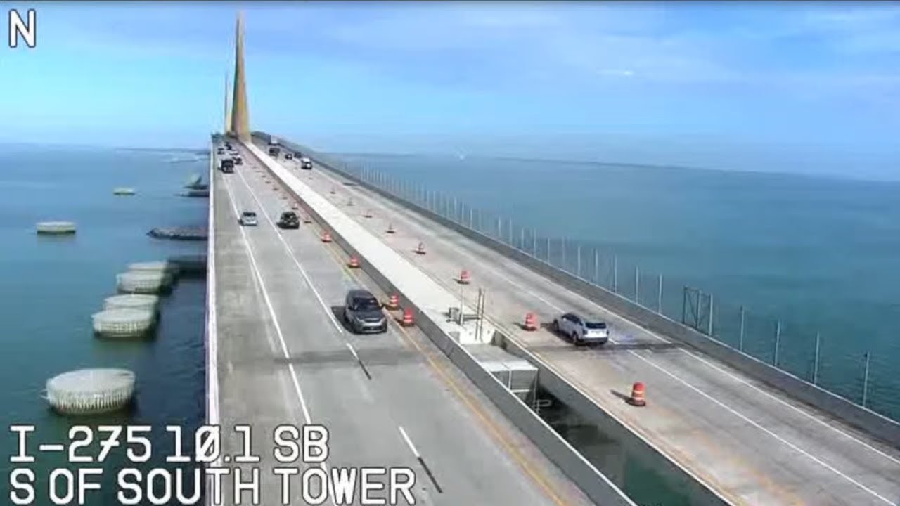 Sunshine Skyway Bridge Live Cam Florida Live Cam Florida Traffic