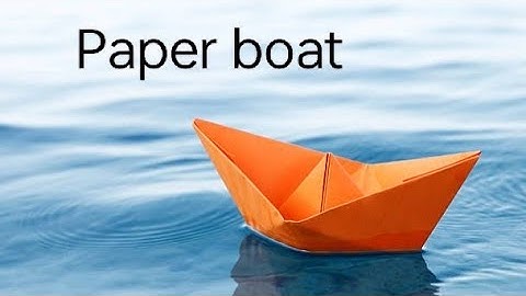 How to make Paper boat | making paper boat | easy paper boat |