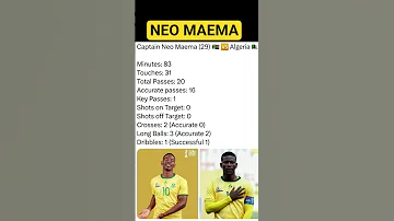 Takwimu Za Kiungo Mpya Wa Simba Neo Maema Vs Algeria Wanasema Hajatisha Sana 