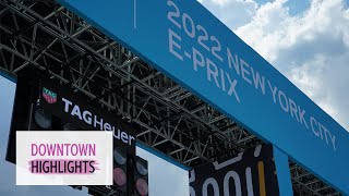 Downtown Highlights: Formula E Drivers talk Climate Change, New York City, and Racing