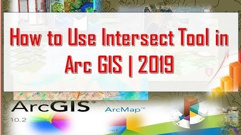 How to Use #Intersect Tool in Arc #GIS | 2019 | Tutorial 31 | #TechwithFun