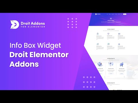 Info Box Widget | Droit Addons for Elementor