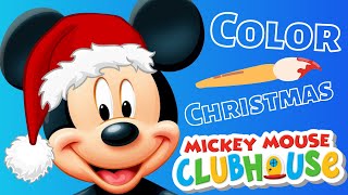 Mickey Mouse Clubhouse:  Mickey &amp; Minnie Christmas Color Adventure
