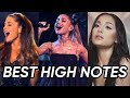 HIGH NOTES Ariana Grande&#39;s Vocals Had Me SHOOK!!