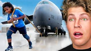 World's Strongest Kid VS Plane!