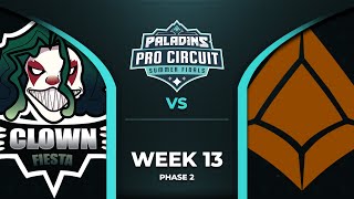 PALADINS Pro Circuit: Mixalazeub vs Clownfiesta (Phase 2 Week 13)