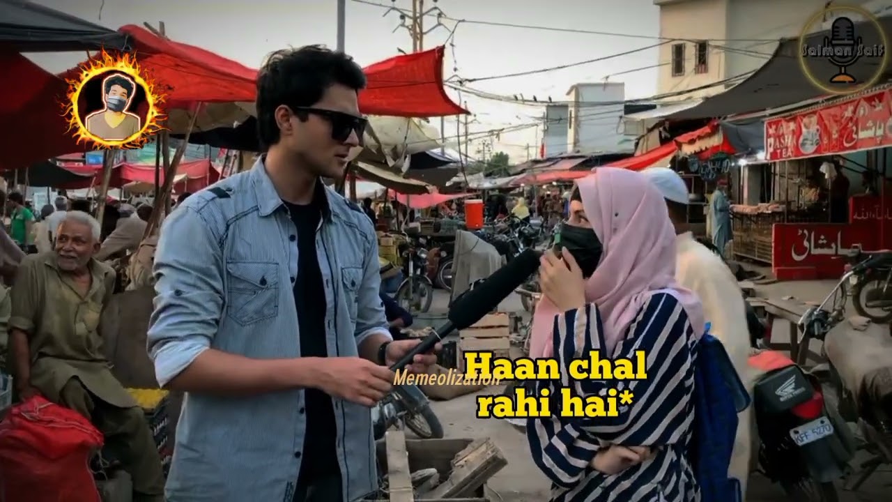 Ye Larki Pagal Hogai 😂😂😂 / @Salman Saif / Memeolization / Meme