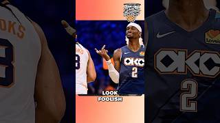 2x MVP SGA's First Round Was Unfair #Basketball #NBA