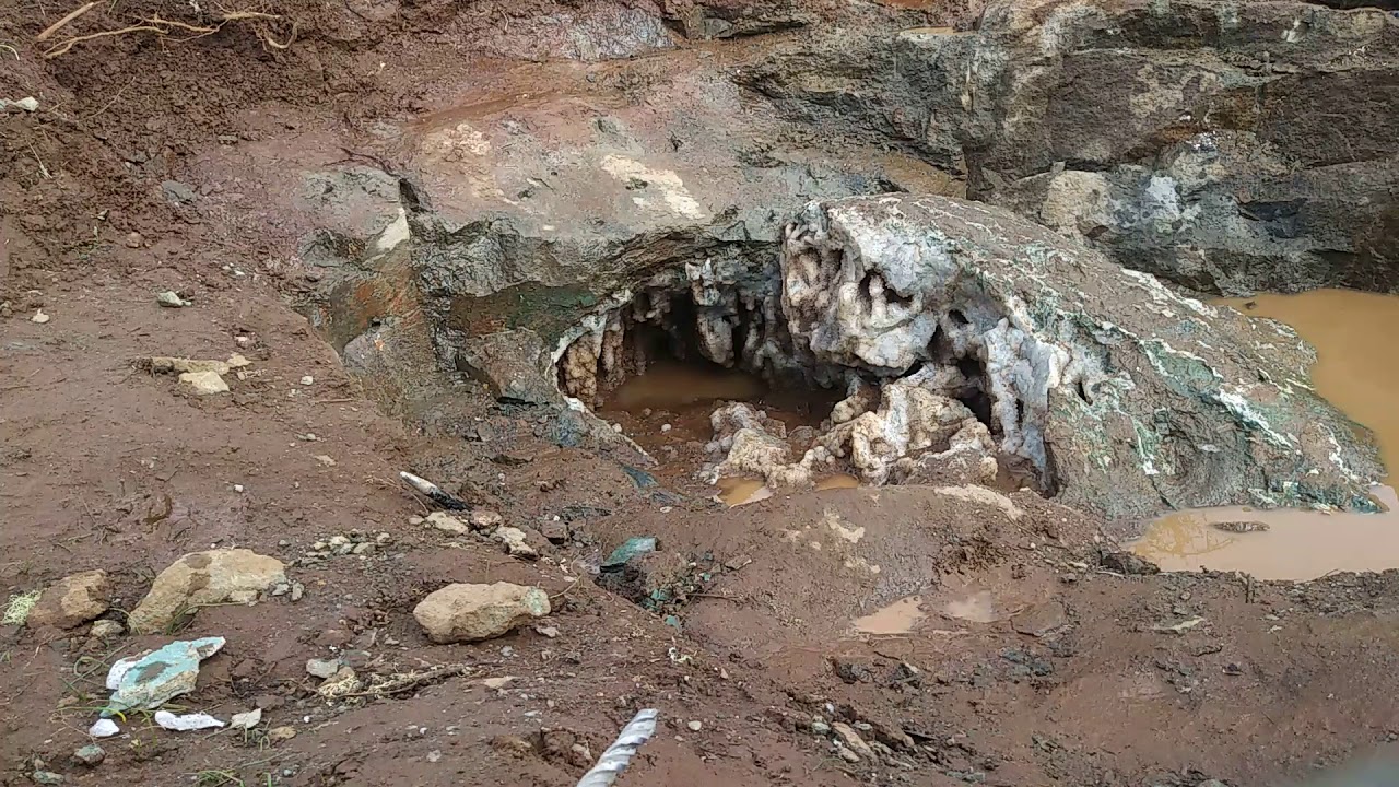 Digging Geodes Day 10 digging my monstrous geode - YouTube