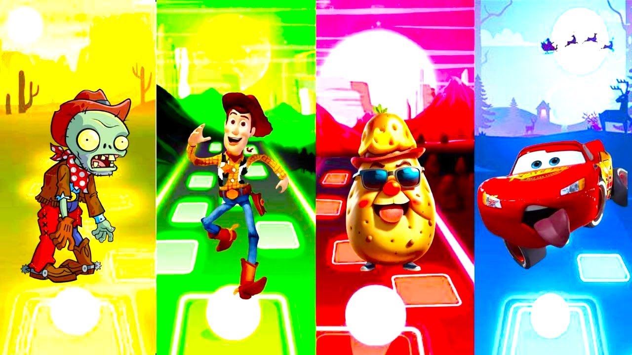 ZOMBIE-TOYS-BULDITO-LIGHTING McQUEEN_TILES HOP EDM RUSH