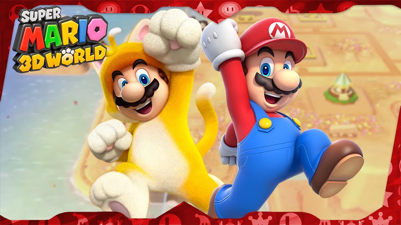 Super Mario 3D World for Wii U ᴴᴰ | World 2 (All Green Stars