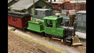 restoring the Egger Western locomotive