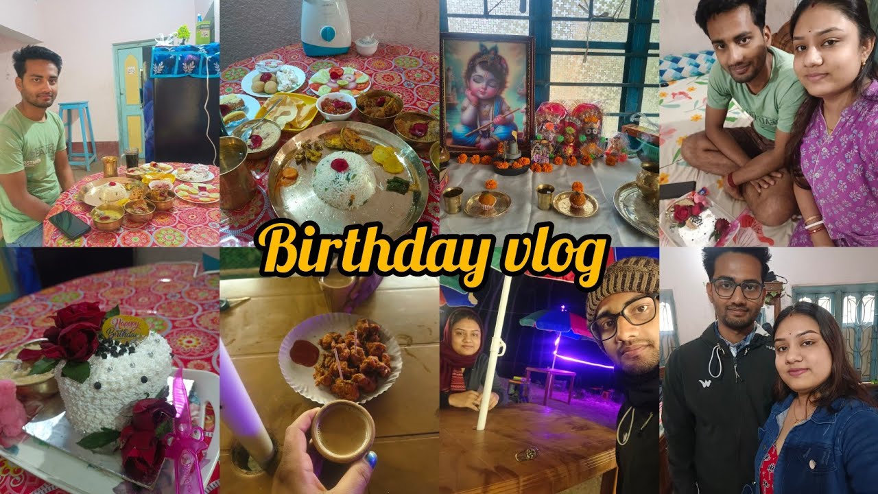 Borer birthday te nijer hate ranna korlam... Sathe chotto kore celebration.. Dujone ektu time spend 