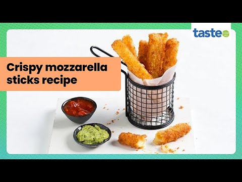 How to make the crispiest mozzarella sticks