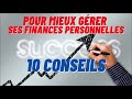 Comment grer ses finances personnelles   10 conseils 