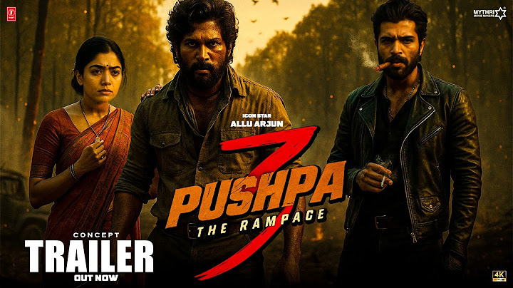 Pushpa 3: The Rampage🔥| Concept Trailer (Hindi) |Allu Arjun |Vijay Deverkonda|Rashmika| Fahadh| 2027
