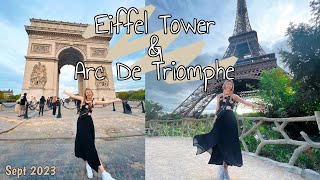 Exploring Paris! Eiffel Tower, Arc De Triomphe, and Siene River Cruise