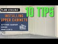 10 Tips and Tricks for Installing Upper Cabinets