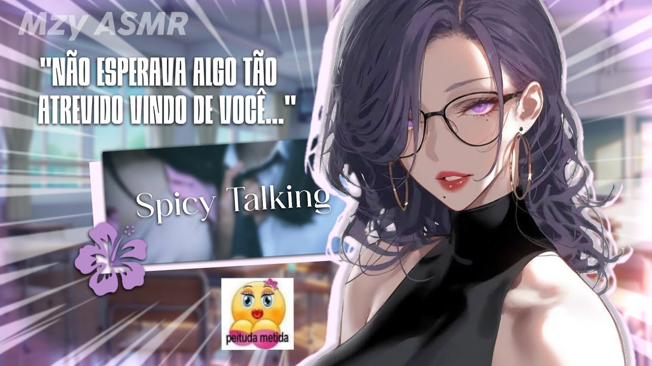 💟 ASMR | PROFESSORA DESCOBRINDO AS SUAS ANOTAÇÕES E QUE VOCÊ GOSTA DELA 🔥 [Roleplay]