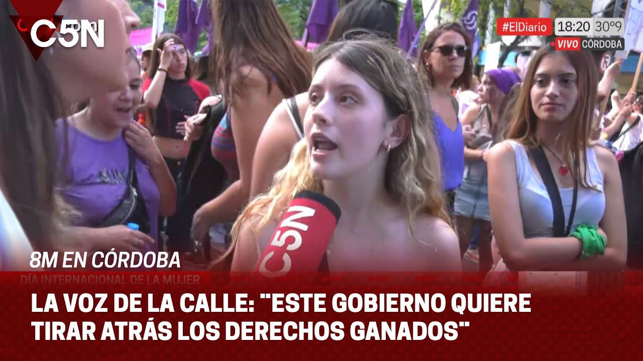 Así se VIVIÓ el 8M en CÓRDOBA