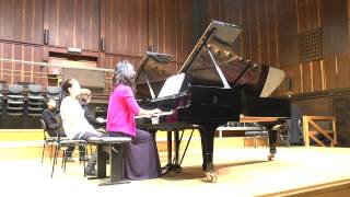 Debussy Petite Suite Two Pianos by He-Mu and Prof Catherine Vickers 720p
