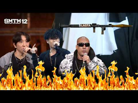 [SMTM12/3회] 정상수 BLASTA, Flowsik & HAON @ 2차 예선 60초 랩 미션 | REACTION!