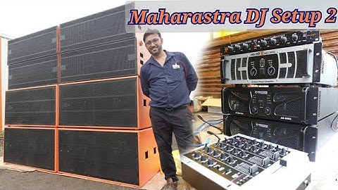 4 Heavy Double BASS 4 Line Array Maharastra DJ SETUP 2   @vkivan
