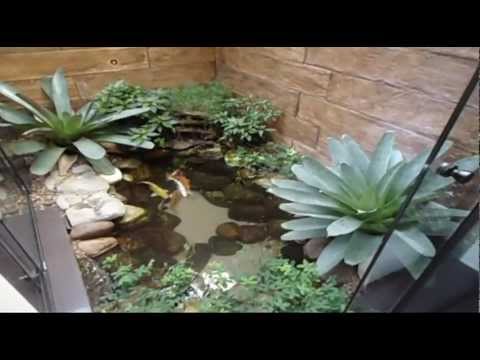 Lago ornamental jardim de inverno youtube Cascata em lago ornamental