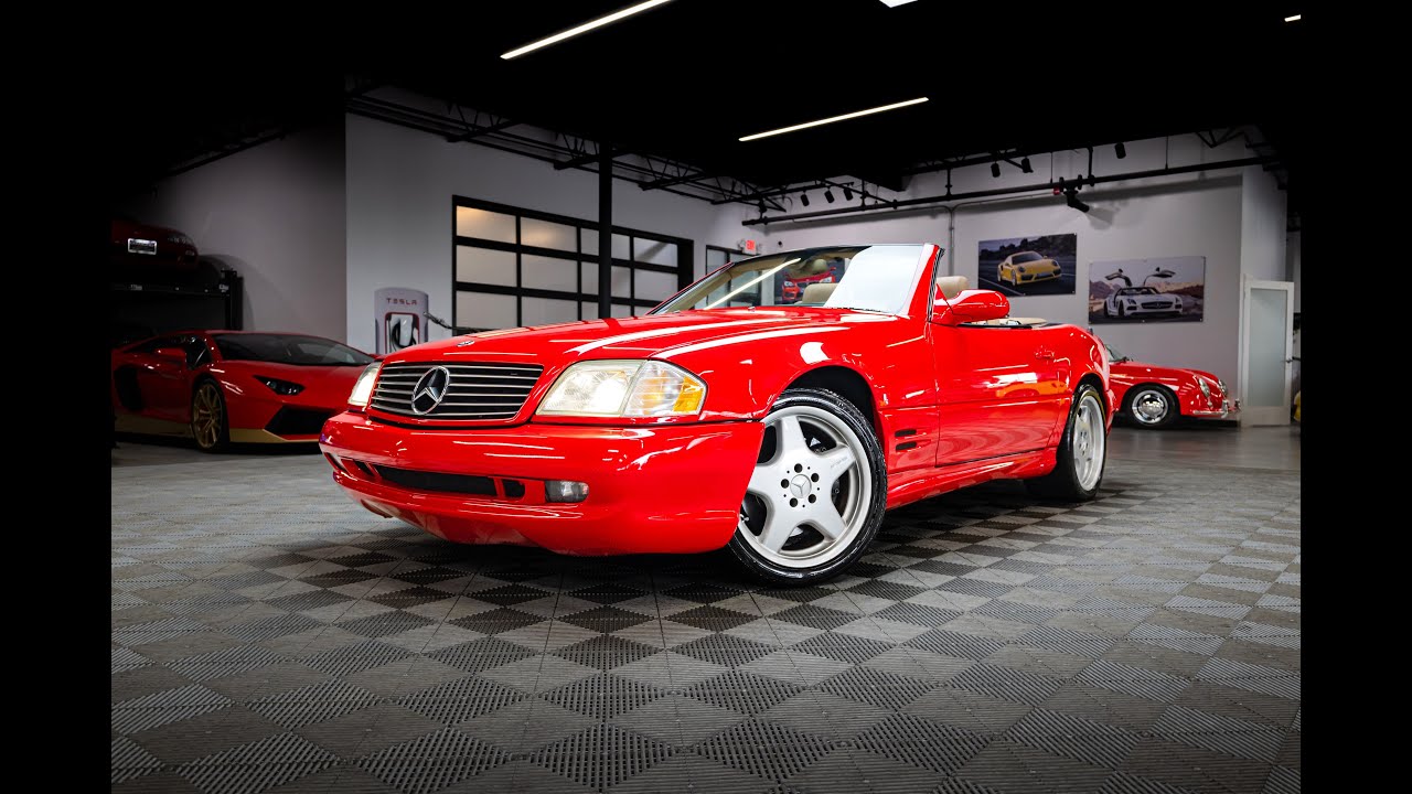 2002 Mercedes Benz SL500 R129! Only 29K original miles! SL2 Package ...