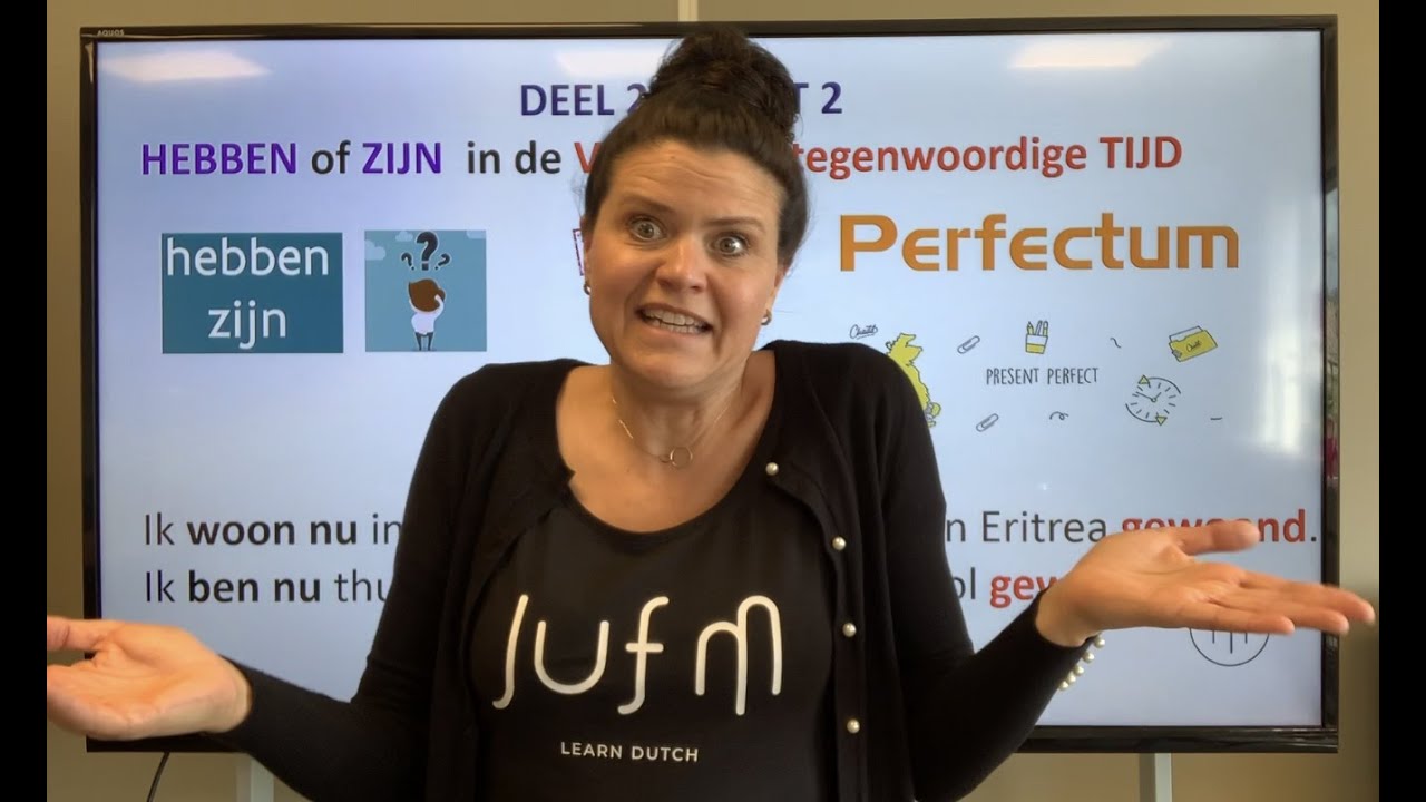 PERFECTUM in DUTCH: when to use HEBBEN or ZIJN? (NT2 - A2)