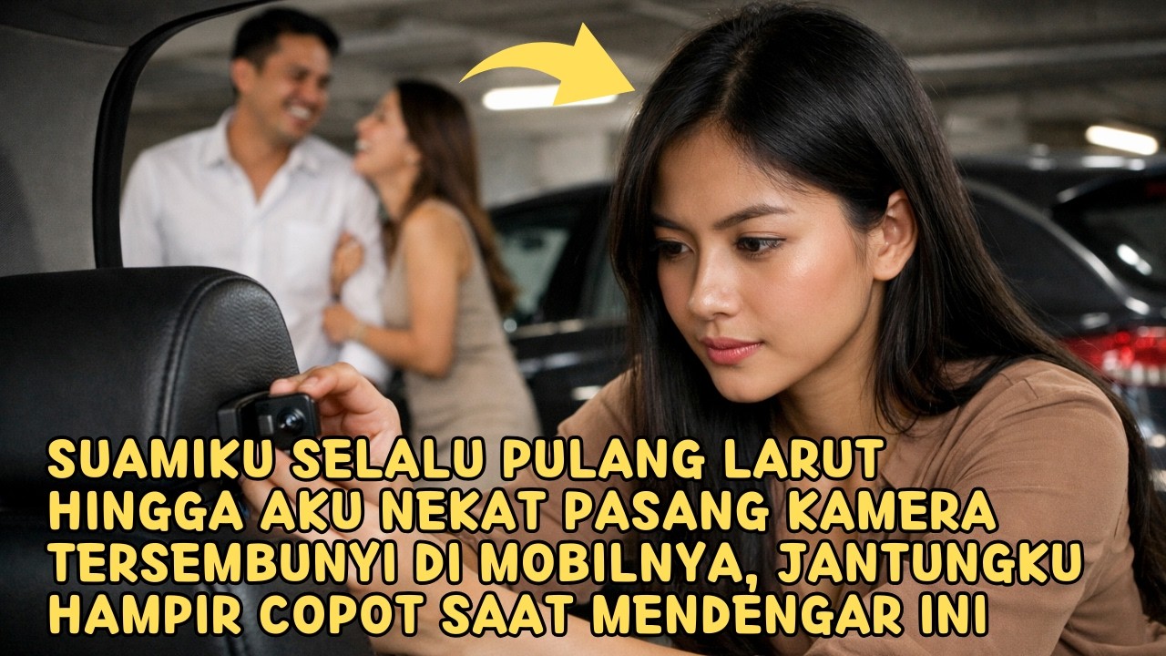 Diam-Diam Pasang Kamera Tersembunyi di Mobil Suami, Aku Malah Temukan Rencana Busuknya dengan Gundik