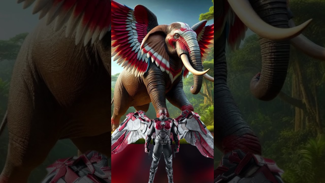 AVENGERS but Super Elephant -  All Characters (Marvel & DC) 2024