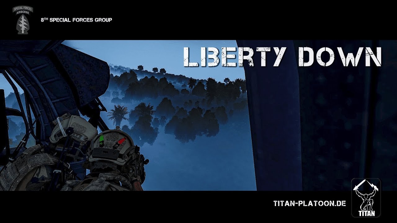 LIBERTY DOWN ► 8th SFG TITAN Platoon ◄ Unter Sittich's Führung zum Erfolg! [GERMAN / MILSIM]
