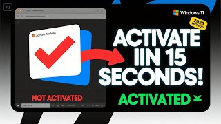 ✅ How To ACTIVATE Windows 11 for FREE (FAST & EASY!) | 2025 Method