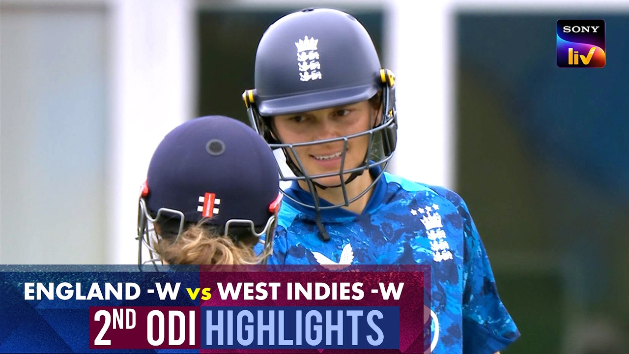 ENG W vs WI W | 2nd ODI | Cricket Highlights | West Indies Women Tour ...