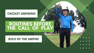 Routines before the call of play | Cricket   #cricket #cricketumpire screenshot 2